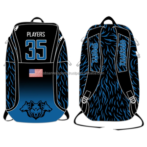 Sac à dos de basketball personnalisé avec logo, pour équipe sportive, décontracté, scolaire, sublimation thermique, football, basketball - Product Image 1