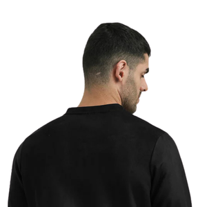 Men's Full Zip <b>Fleece</b> <b>Lined</b> Bomber <b>Jacket</b> Polyester/Cotton Blend Quick Dry Breathable Baseball Collar Custom Logo Front Winter - Product Image 4