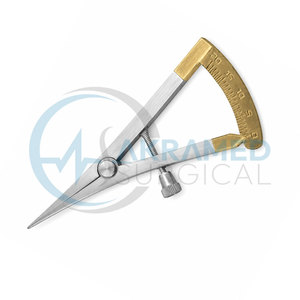 Calibrador de Medición Manual Castroviejo, Instrumento Ortopédico Quirúrgico de Acero Inoxidable, Medidor de Precisión, Herramienta Reutilizable con Certificación CE - Product Image 5