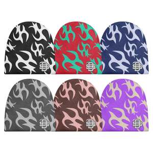 Gorro Unisex con Estampado de Llamas, Sublimación, Acrílico, Invierno, Estilo Urbano, Casual, Adulto, 56-58CM - Product Image 1