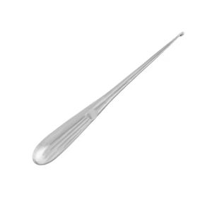 Cureta Ósea Premium Hibbs de Acero Inoxidable, Herramienta Quirúrgica Reutilizable para Ortopedia y Trauma, Cuchara de Desbridamiento, Herramientas para Extracción de Quistes, CE ISO - Product Image 4