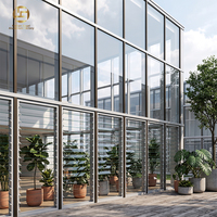 Fenêtre à jalousies en aluminium de style minimaliste NFRC AS2047 avec persiennes pour installations de club – Prix du verre pour fenêtre à jalousies