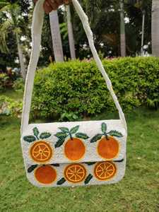 Bolso de Hombro Ligero, Hecho a Mano, con Cuentas, Estilo Bohemio, Ecológico, Artovia Exports - Product Image 2