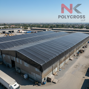 Lona Impermeable Reforzada de PE para Techos de Almacenes Industriales, para Protección de Techos de Edificios y Uso en Exteriores - Product Image 4