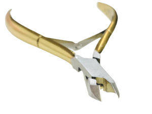 Coupe-cuticules et coupe-ongles en acier inoxydable de haute qualité à lame courbée avec une large ouverture de mâchoire pour les doigts et les orteils - Product Image 1