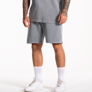 Shorts de sport décontractés taille haute 100 % coton avec logo personnalisé, écologiques, séchage rapide, respirants, côtelés, sans coutures, pour le yoga et le cyclisme - Product Image 4