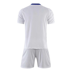 Maillots de football à manches courtes pour hommes OEM, personnalisables, chemises de football pour adultes avec protection UV respirante, uniforme d'équipe sportive - Product Image 6