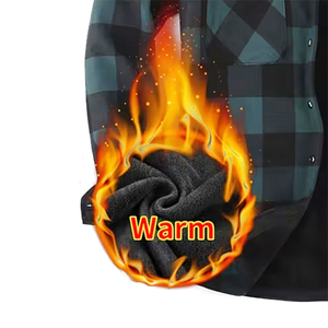 Top Quality Men's <b>Flannel</b> <b>Jacket</b> Breast Pocket Breathable Comfortable Easy Wear Plus Size Streetwear <b>Flannel</b> <b>Jacket</b> With Hoodie - Product Image 3