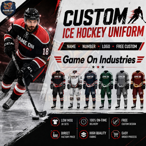 New Trendy Personalized Logos, Player Identification & Numbers Heavy Duty Sportswear Sublimated Custom Design Ice Hockey Uniform - Product Image 4