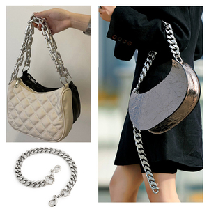 Catene in alluminio per borse, gioielli e accessori moda, lunghezze personalizzabili, fai da te per borse e accessori - Product Image 2