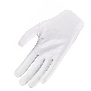 Gants de football américain en cuir, poignées respirantes, légères, durables, forte adhérence, ajustement confortable pour les jeunes et les adultes - Product Image 6