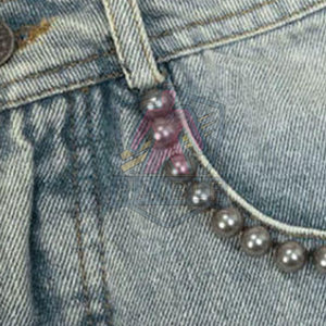 กางเกงยีนส์ทรงหลวมเอวสูงน้ำหนักเบาสำหรับผู้ชาย ผลิตจากโรงงาน ขายดี ผลิตจากผ้าฝ้าย 100% คุณภาพสูง ขายส่ง - Product Image 5