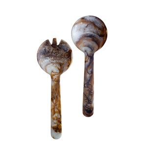 Resin <b>Salad</b> Server Set Eco-Friendly Dishwasher Safe <b>Salad</b> <b>Tools</b> Home Kitchen Utensil Custom Color Customized Packing Made India - Product Image 1