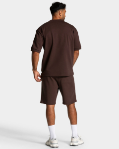 Shorts de sport en coton respirant pour hommes |   Shorts de sport athlétiques pour la course à pied avec ligne contrastée |   Vêtements de sport décontractés - Product Image 5