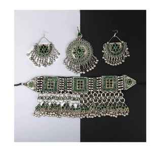Conjunto de Joyería Afgana Kuchi Hecha a Mano en Diferentes Calidades y Precios, Nuevo Diseño de Conjuntos de Joyería Afgana para Bodas - Product Image 6