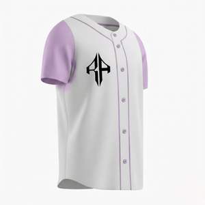 Maillots de baseball 2026 imprimés respirants 100 % polyester pour adultes, col en V, impression numérique de haute qualité par RIVIAN ATLANTIC - Product Image 5