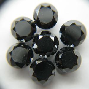 Meilleure vente 3.90-4.10mm diamants naturels taille ronde noire bijoux fins avec finition pierres en vrac de qualité supérieure - Product Image 6