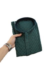 Collection Kurta à séchage rapide en soie formelle pour hommes brodés pour adultes pour fête et fête porter des vêtements indiens et pakistanais - Product Image 5