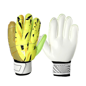 Gants de gardien de but de football/soccer professionnels pour l'extérieur, qualité supérieure, matériau en latex négatif, caoutchouc durable - Product Image 1