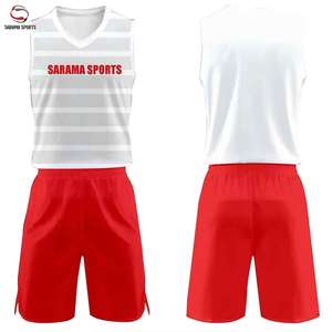 Uniformes de Baloncesto Personalizados en Tallas Grandes, Diseño a Color, Precio Competitivo, Logotipo Personalizado Según Demanda del Cliente - Product Image 1