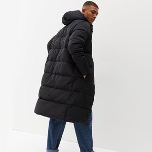 Solid Trader Premium Quality Elegant Heavy Duty Outer Shell Warm Fluffy Fill Parka <b>Long</b> Puffer Jacket - Product Image 3