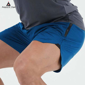 Prix d'usine, nouvelle tendance, vêtements pour hommes, shorts de course à séchage rapide, vêtements de rue, shorts d'entraînement avec poche zippée - Product Image 4