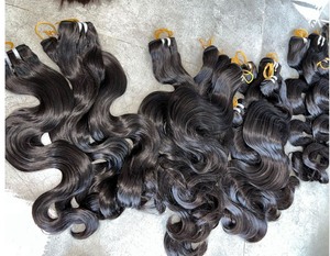 Offre Spéciale – Extensions de Cheveux Vietnamiens Remy Vierge Bodywave à Double Trame, 100% Humains, Qualité Supérieure, En Stock, Sans Perte de Cheveux - Product Image 1