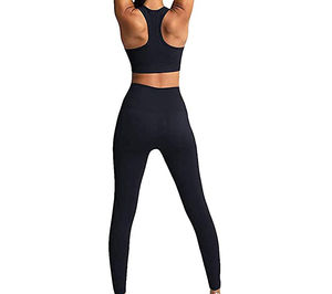 Offre Spéciale : Ensemble Sportif de Haute Qualité – Soutien-Gorge de Sport et Legging Taille Haute à Manches Longues pour Entraînement, Gym et Yoga - Product Image 3