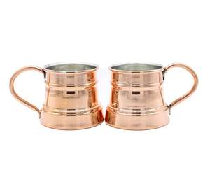 Taza Moscow Mule Personalizada de Primera Calidad, Taza de Cobre Hecha a Mano, Vaso de Cobre para Bebidas, Taza de Cobre para Cócteles para Bar, Hogar y Cocina - Product Image 3