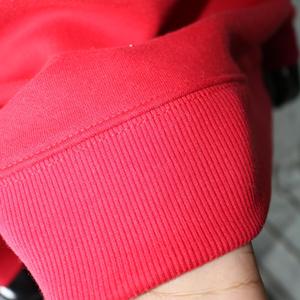 Sweat-shirt à col montant ARKANSAS RED 100% BLANC avec broderie appliquée, col large, URBAN PRODUCTIONS - Product Image 6