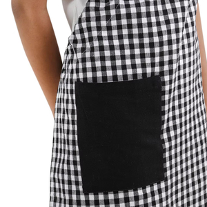 100% Cotton Sleeveless <b>Pocket</b> Apron Woven Customisable Eco-Friendly Durable Reusable Soft Daily Sanitary - Product Image 1