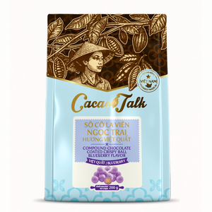 Ingredientes para Panadería al por Mayor, Chocolate Compuesto Vietnamita, Bolas Crujientes de Chocolate con Arándanos, Decoración de Cacao para Pasteles, HALAL, OEM/ODM - Product Image 1