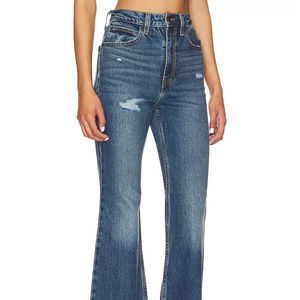 Se Aceptan Personalizaciones, Jeans de Mezclilla Holgados de Cintura Alta, Estilo Vintage, con Múltiples Bolsillos, para Mujer, Producto Popular, Jeans Holgados para Dama - Product Image 5