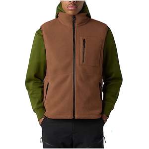 Gilet polaire léger pour homme, sans manches, zippé, décontracté, pour l'extérieur, le golf, veste chaude d'hiver, vente en gros - Product Image 3