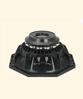 Haut-parleur de subwoofer PA OPRA 15 pouces 1200W 2400W de puissance maximale, bobine vocale de 8 ohms 5 pouces, cône en ferrite carbone, audio haute résolution