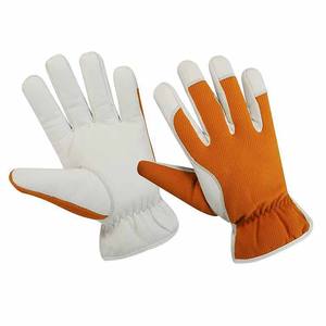 Guantes de Trabajo de Piel de Cabra de Primera Calidad, Resistentes a la Abrasión, para Actividades al Aire Libre y Jardinería - Product Image 3
