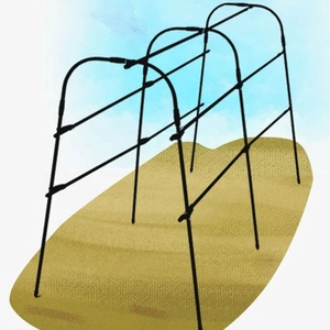 Grand treillis métallique pour plantes grimpantes, support pour légumes, pois et fruits - Product Image 1