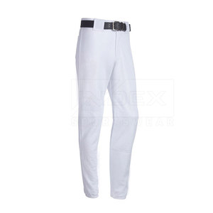 Ensemble de maillot de baseball orange pour homme INDEX, manches courtes, col en V, boutons sur le devant, pantalon blanc, polyester respirant, uniforme toutes saisons - Product Image 2