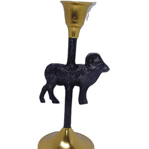 Elegant Animal Design <b>Candle</b> Lantern Metal And Glass Wholesale At Best Price - Product Image 1