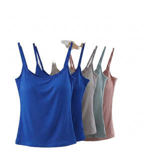 เสื้อกล้ามครอปสั้น DROGEN EXPORT คุณภาพสูง ผลิตตามสั่ง ผ้าวิสโคส/คอตตอน สวมใส่สบาย แห้งเร็ว ระบายอากาศได้ดี ยืดหยุ่นเป็นพิเศษ ทรงสี่เหลี่ยม - Product Image 1