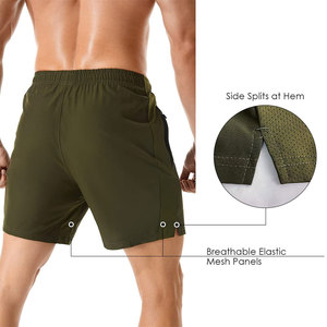 Pantalones Cortos Deportivos Modernos para Hombre, Ligeros, Transpirables, Antiolor, con Bolsillos Amplios y Logotipo de Diseño Personalizado - Product Image 4