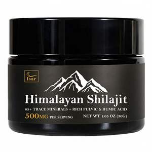 Resina de Shilajit Pura del Himalaya OEM/ODM para Aumentar la Energía y Reforzar el Sistema Inmunitario, Shilajit Natural con 82%+ de Ácido Fúlvico y Minerales Traza - Product Image 1