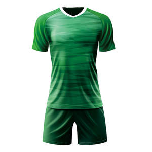 Ensemble uniforme de football de haute qualité, design club, UPF 50, séchage rapide, respirant, couleur personnalisée, tissu polyester léger - Product Image 3