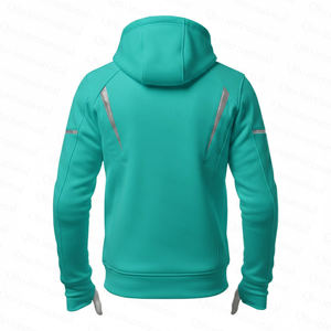 Sudadera con Capucha para Motociclista Certificada CE Nivel 2, Forrada con Fibra de Aramida, Reflectante, con Protecciones Extraíbles - Product Image 3
