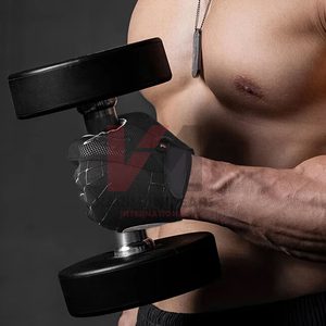 Guantes de Levantamiento de Pesas de Primera Calidad, Tratados Antimicrobianos, con Malla en la Parte Posterior, Logotipo Personalizado, Equipo de Gimnasio - Product Image 2