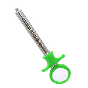 Jeringa de Anestesia Manual de Acero Inoxidable Dental, Empuñadura Ergonómica, Certificación CE Clase II, Reutilizable, Uso Profesional - Product Image 1