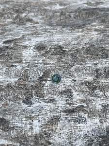 Zafiro Verde Natural Facetado, Gema Redonda de 4x4x2mm, 0.34ct AU para Joyería - Product Image 4