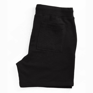 Shorts de bain décontractés pour hommes en coton noir avec imprimé crâne et araignée blancs, cordon de serrage haute taille, respirants, coupe-vent, anti-plis, séchage rapide - Product Image 1