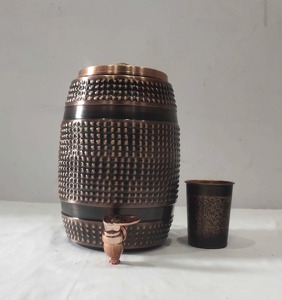 Direct Source Copper Water Dispenser Manufacturer Copper Water Dispenser High Gloss Finish Custom Copper Water Dispenser - Product Image 1