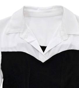 Vestido Polo Icónico para Mujer en Contraste - Azul Marino y Detalles Blancos - Atuendo Deportivo de Manga Corta para Dama con Logotipo Personalizado - Product Image 3